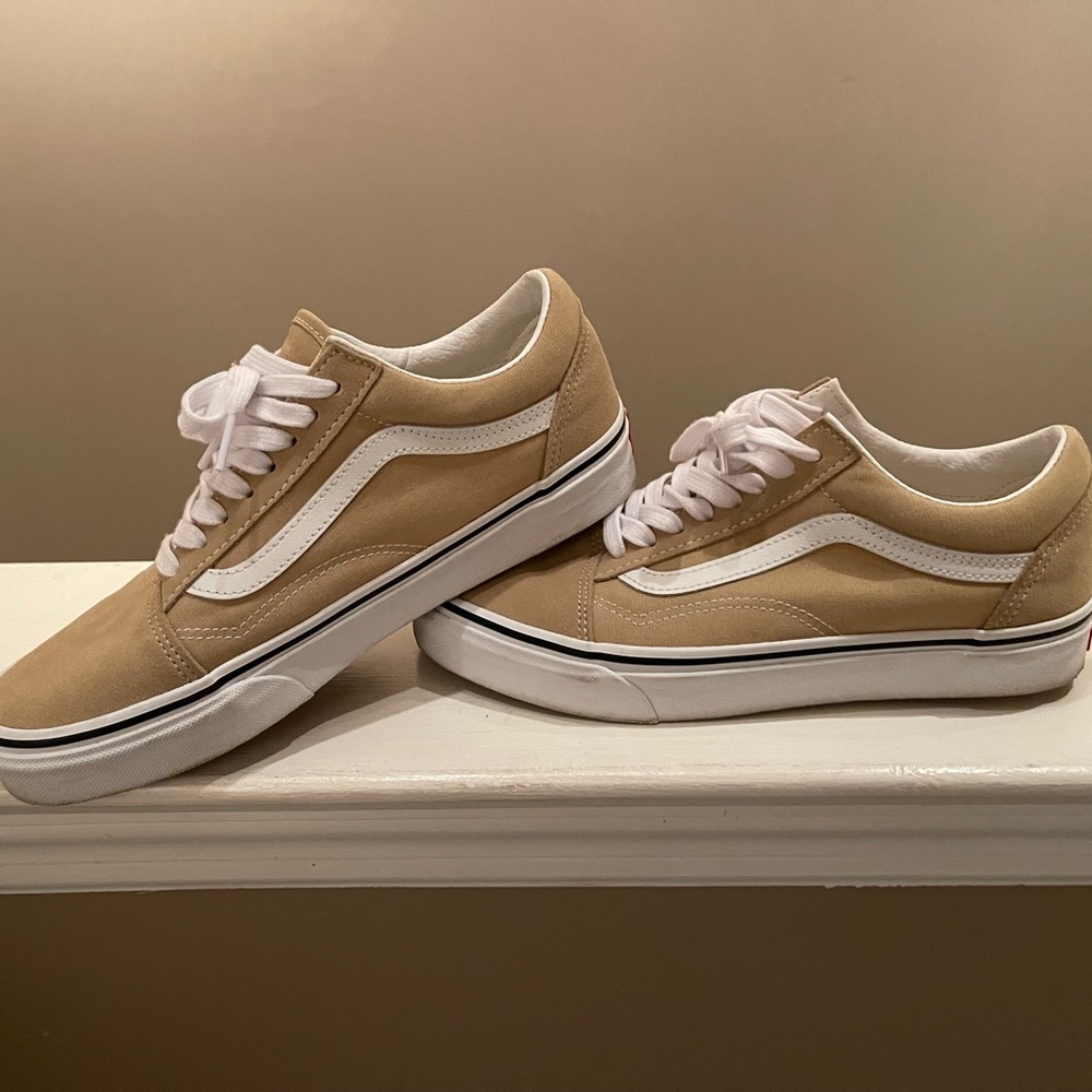Khaki Old Skool Canvas Vans